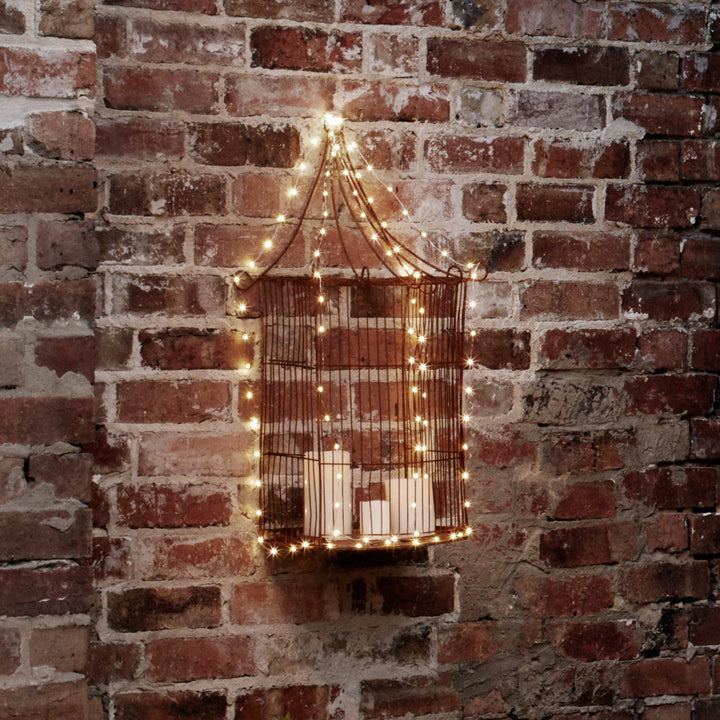 Lisslune | 100er LED Micro Solar String Lights warm white