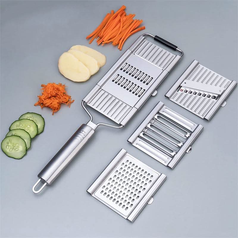 Lisslune | Versatile kitchen slicer with 4 stainless steel blades