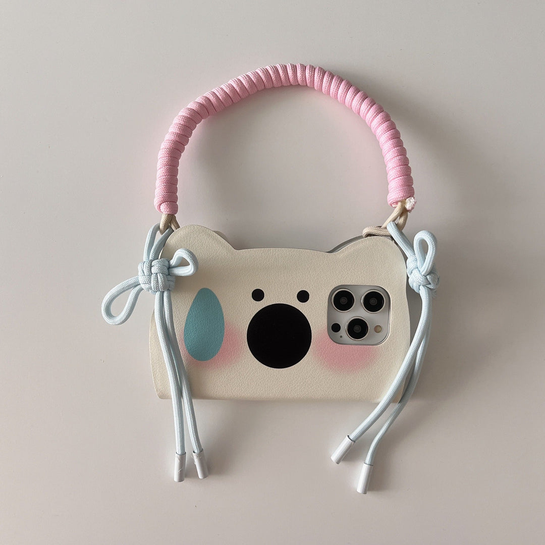 Lisslune | Insta-Style Cartoon Westie Flip-Phone Case
