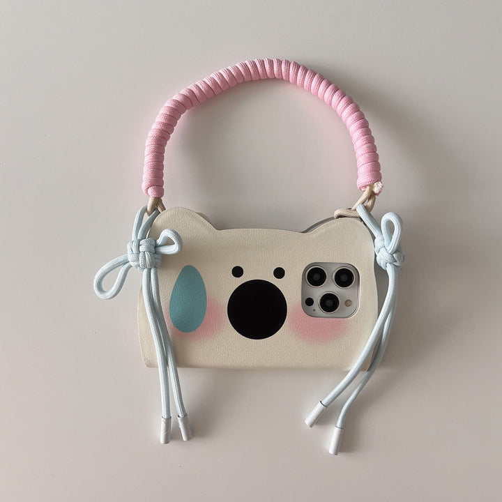 Lisslune | Insta-Style Cartoon Westie Flip-Phone Case