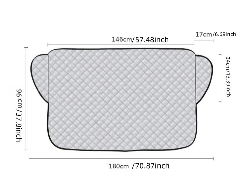 Lisslune | Robust windproof snow cover with universal fit
