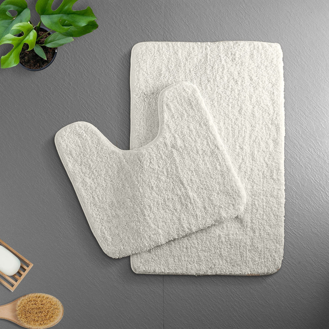 Lisslune | PlushHaven Bath Mat – Ultra Soft Microfiber Non-Slip Mat with Quick Water Absorption
