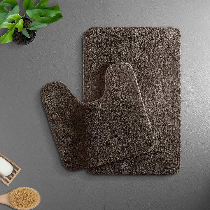 Lisslune | PlushHaven Bath Mat – Ultra Soft Microfiber Non-Slip Mat with Quick Water Absorption