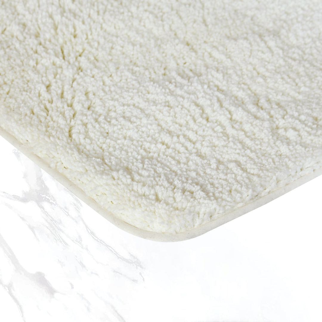 Lisslune | PlushHaven Bath Mat – Ultra Soft Microfiber Non-Slip Mat with Quick Water Absorption