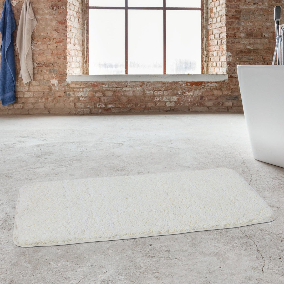 Lisslune | PlushHaven Bath Mat – Ultra Soft Microfiber Non-Slip Mat with Quick Water Absorption