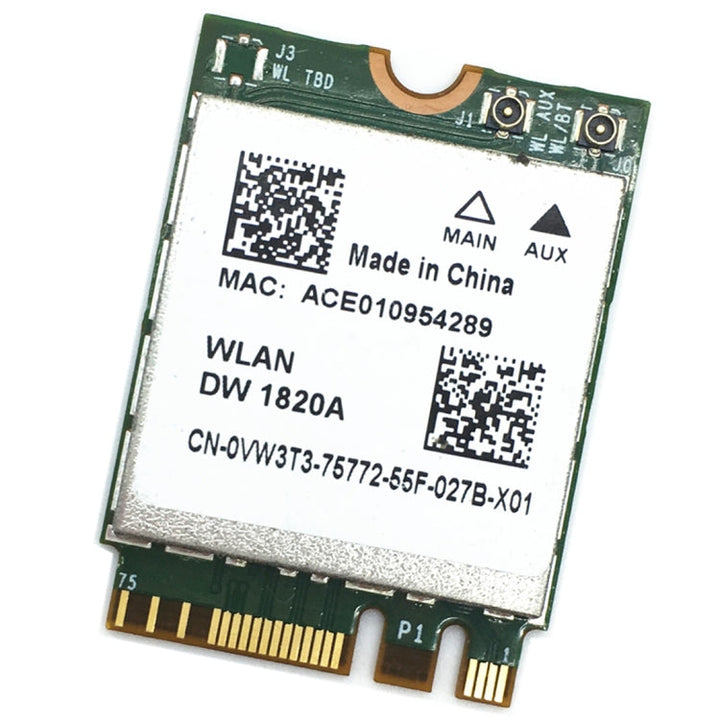 Lisslune | DW1820A BCM94350ZAE 802.11ac BT4.1 867Mbps M.2 / NGFF WLAN WLAN card