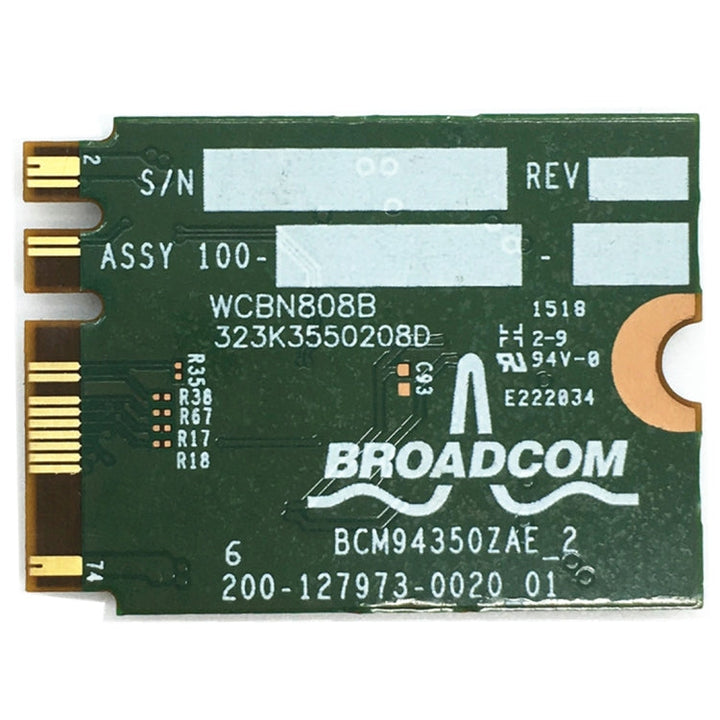 Lisslune | DW1820A BCM94350ZAE 802.11ac BT4.1 867Mbps M.2 / NGFF WLAN WLAN card