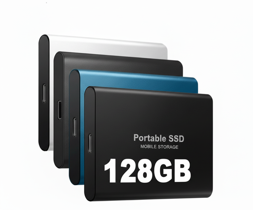 Lisslune | Ultra-fast 128GB SSD – Compact. Sturdy. Always ready