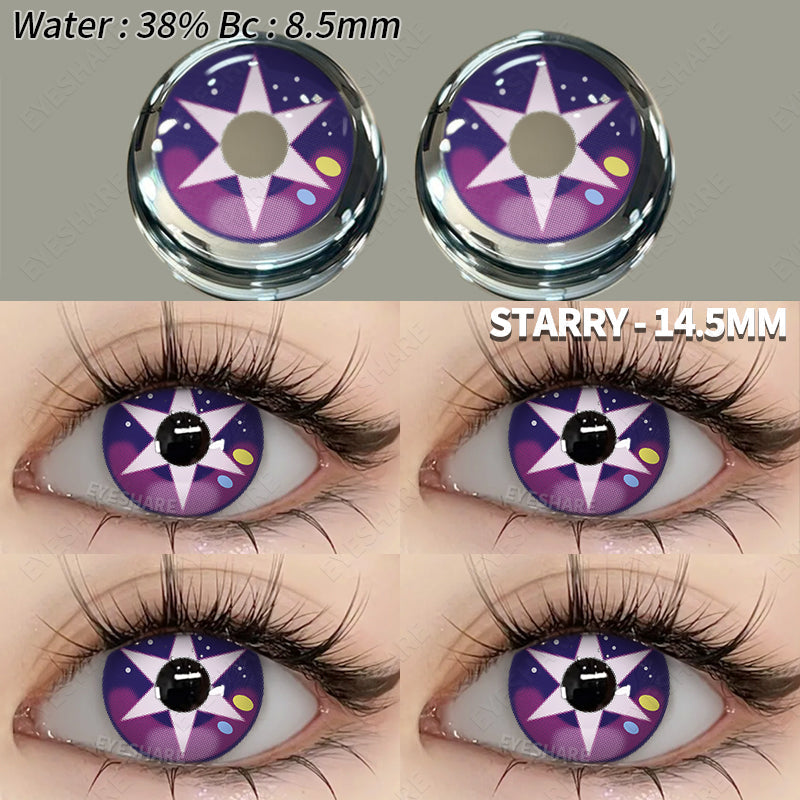 Rynx Cosplay Starry 14.5 mm 1 Pair | 1 Year