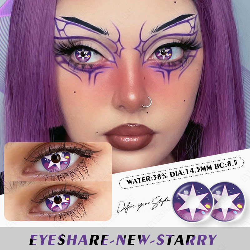 Rynx Cosplay Starry 14.5 mm 1 Pair | 1 Year