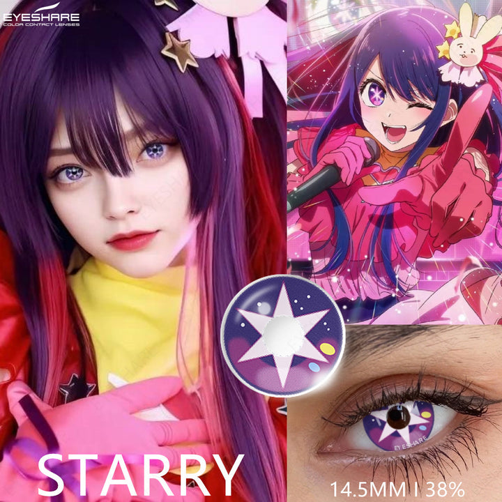 Rynx Cosplay Starry 14.5 mm 1 Pair | 1 Year