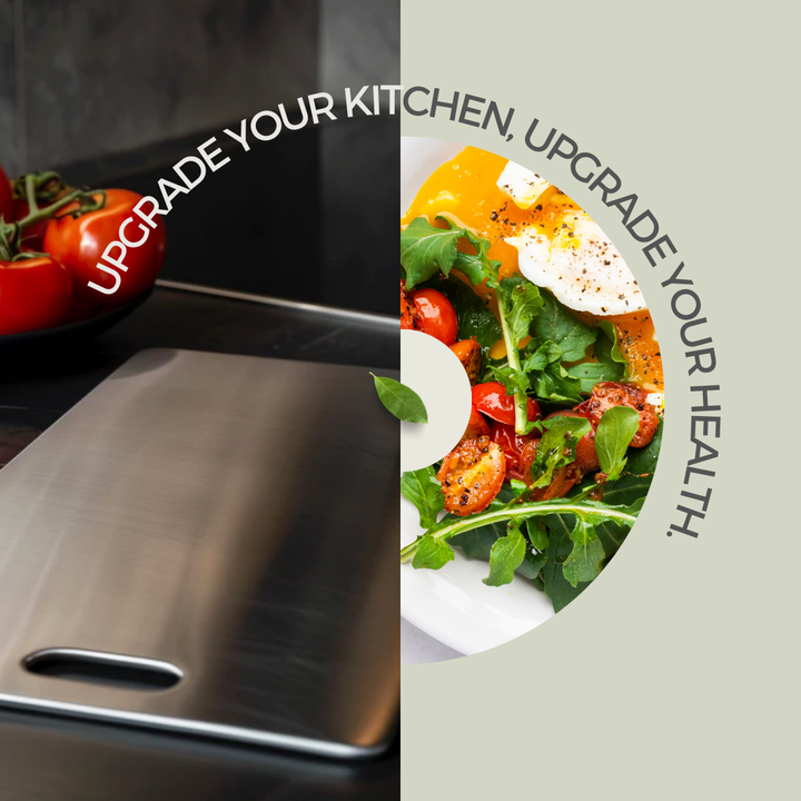 Lisslune | Stainless Steel Cutting Board for Professionals & Home Cooks