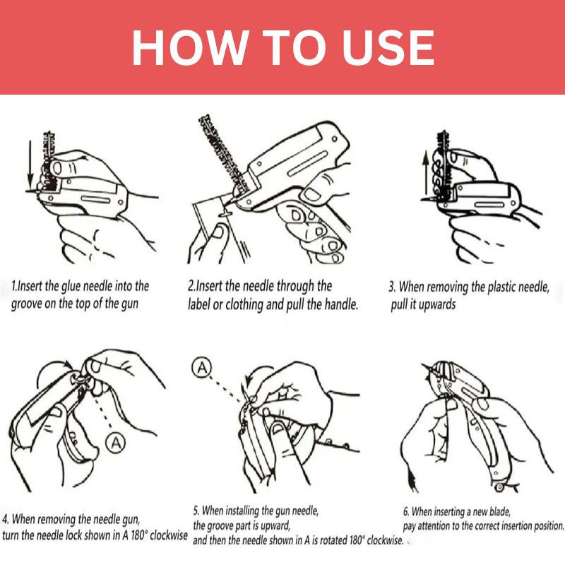 Lisslune | Mini Stitch Gun For Clothes
