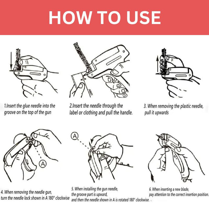Lisslune | Mini Stitch Gun For Clothes