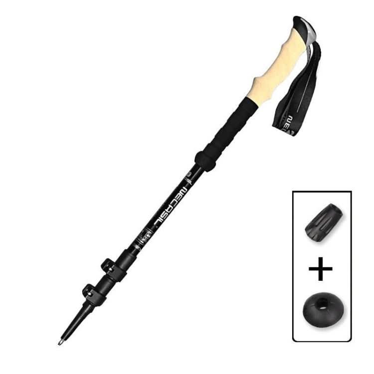 Lisslune | Joint-friendly trekking poles with anti-shock system made of carbon