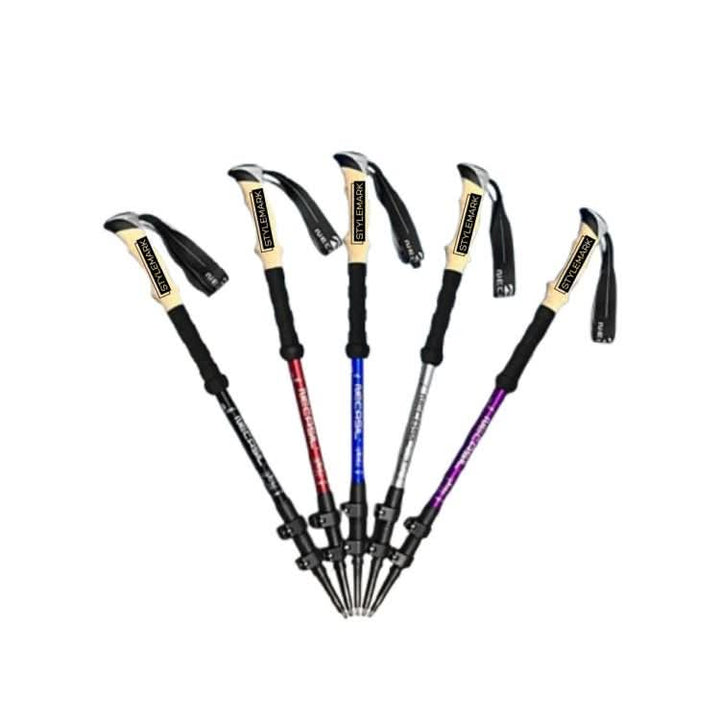 Lisslune | Joint-friendly trekking poles with anti-shock system made of carbon