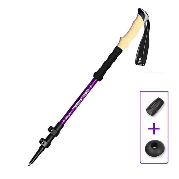 Lisslune | Joint-friendly trekking poles with anti-shock system made of carbon