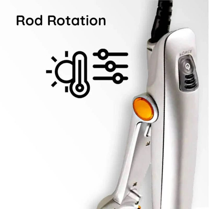 Lisslune | 2-in-1 Rotating Hair Brush for Styling and Smoothing