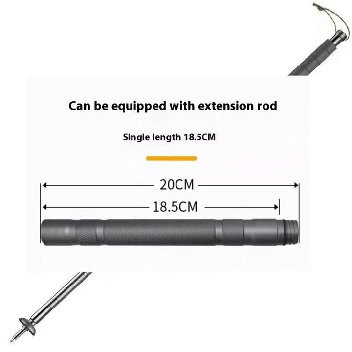 Lisslune | Foldable Hiking Pole with Integrated Multitool