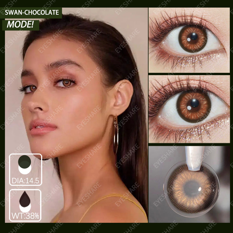 Rynx Swan Chocolate 14.5mm 1 Pair | 1 Year