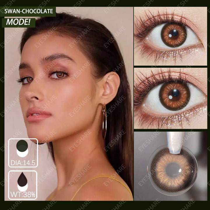 Rynx Swan Chocolate 14.5mm 1 Pair | 1 Year