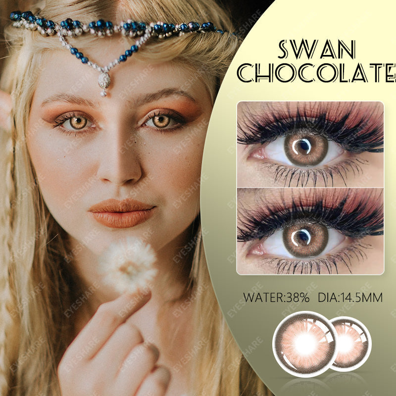 Rynx Swan Chocolate 14.5mm 1 Pair | 1 Year