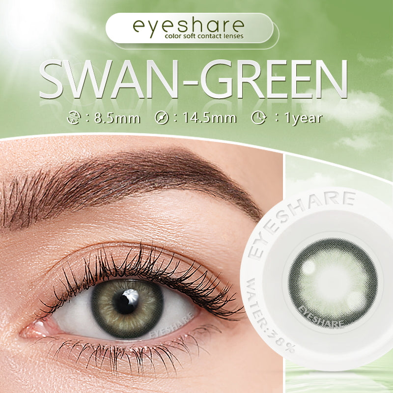 Rynx Swan Green 14.5mm 1 Pair | 1 Year