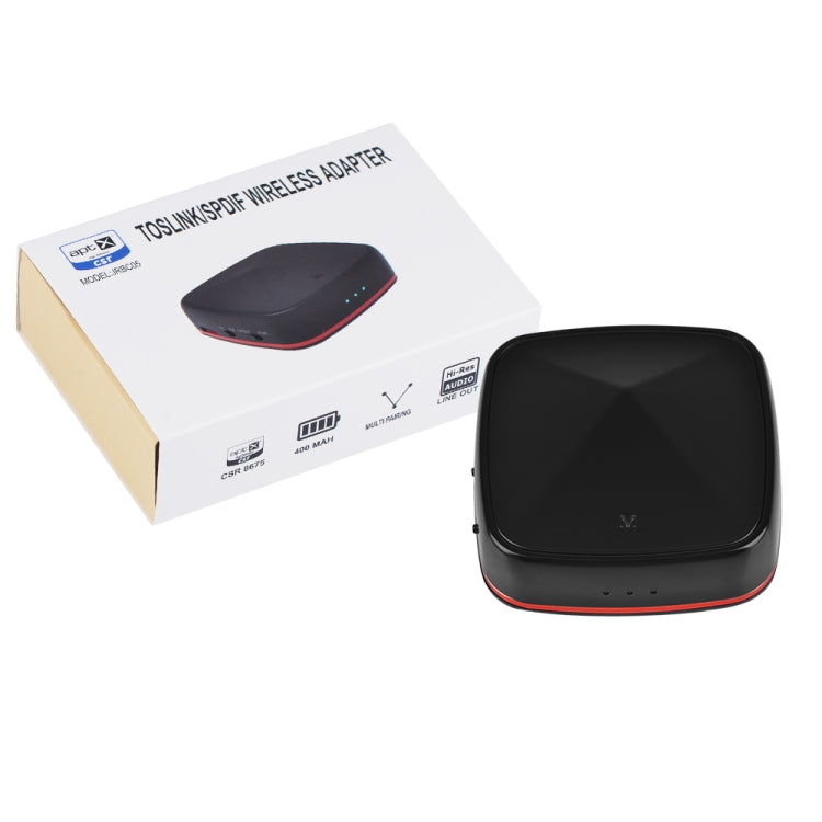 Lisslune | Aptx Bluetooth Transmitter Receiver Wireless Adapter Toslink/SPDIF