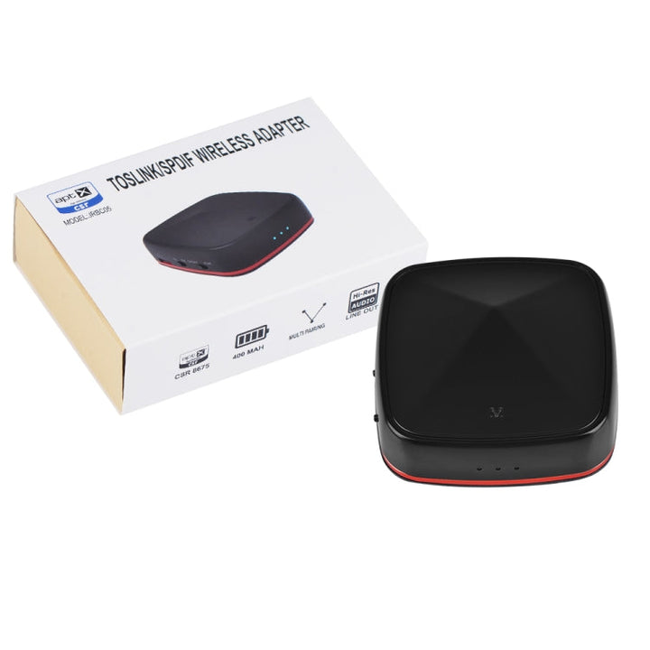 Lisslune | Aptx Bluetooth Transmitter Receiver Wireless Adapter Toslink/SPDIF