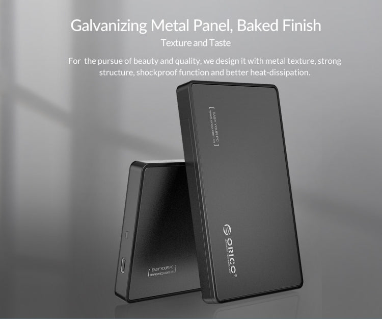 Lisslune | ORICO 2.5 inch Type-C Hard Drive Enclosure