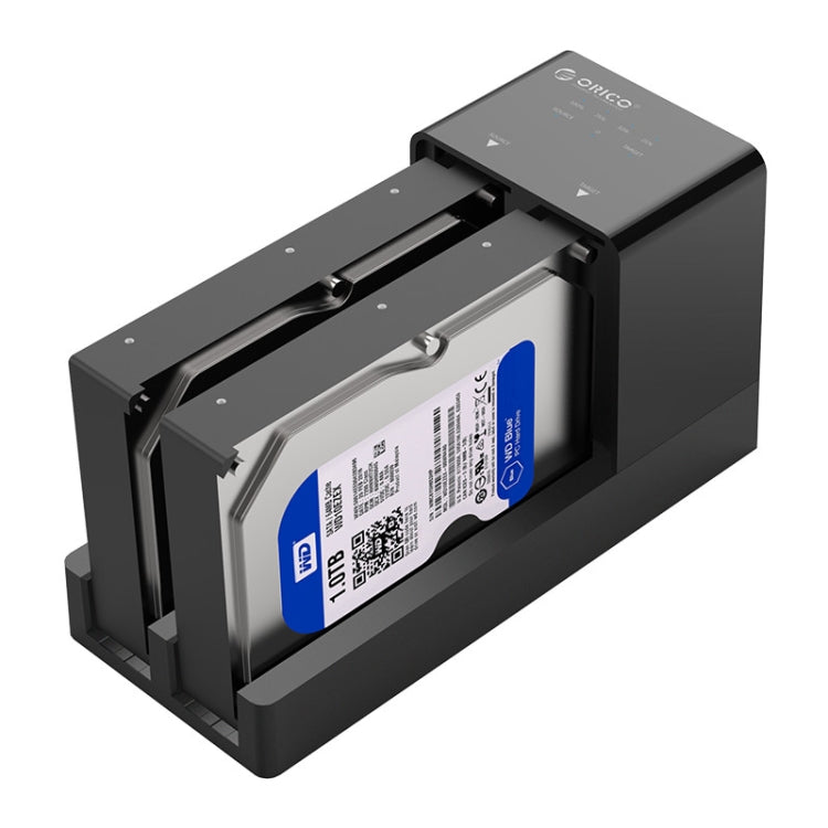 Lisslune | ORICO 6528US3-C 2.5 / 3.5 Inch Hard Drive Enclosure with Duplicator