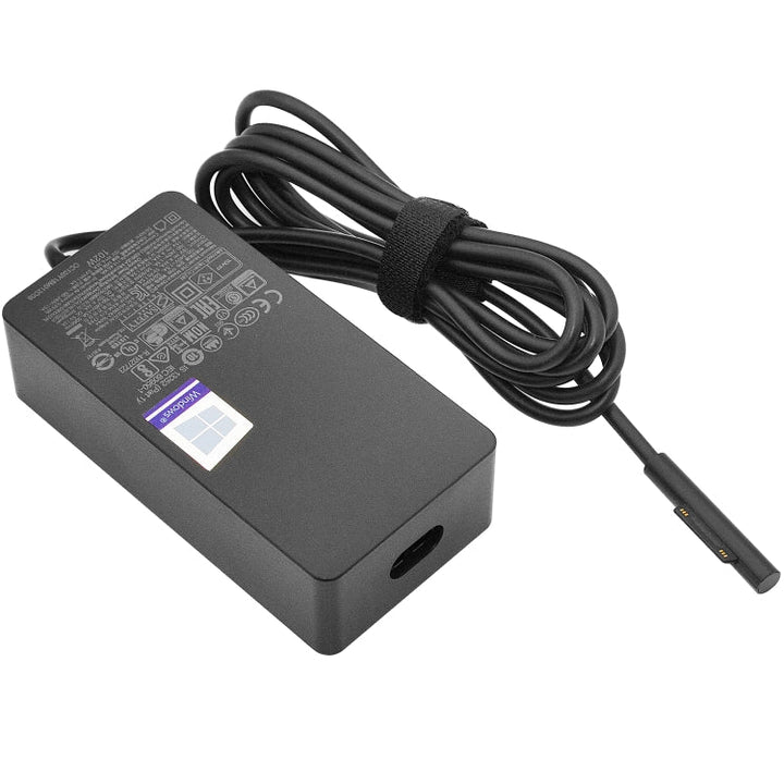 Lisslune | 102W Network Adapter Charger 1798 15V 6.33A for Microsoft Surface Book 2