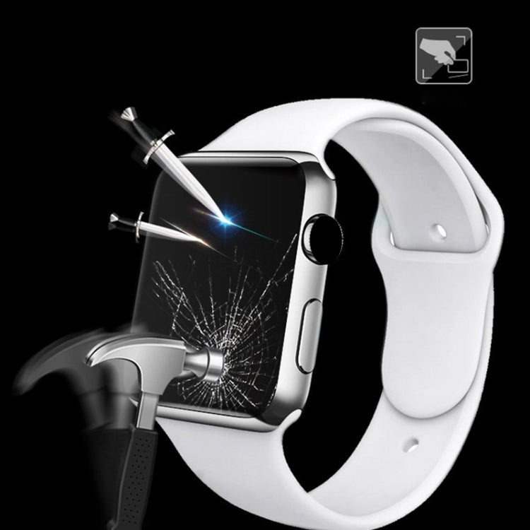 Lisslune | 2 PCS mocolo 0.33mm 9H 3D Round Edge Tempered Glass Film for Apple Watch Series 3 42mm