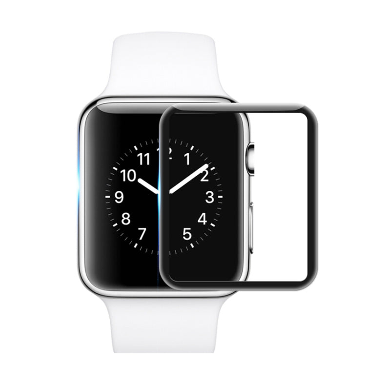 Lisslune | 2Pcs mocolo 0.33mm 9H 3D Round Edge Full Adhesive Tempered Glass Film for Apple Watch Series 4 40mm