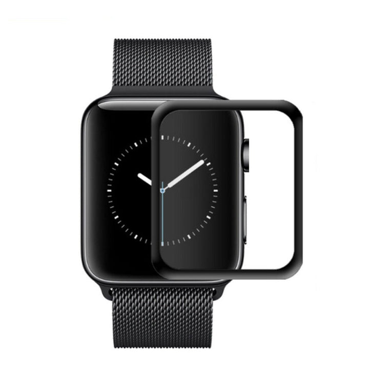 Lisslune | 2Pcs mocolo 0.33mm 9H 3D Round Edge Full Adhesive Tempered Glass Film for Apple Watch Series 3 42mm
