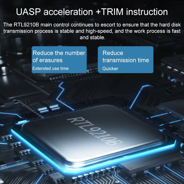 Lisslune | ORICO TCM2M-C3 M.2 SSD Dual Protocol Hard Drive Enclosure