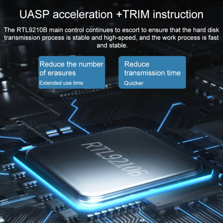 Lisslune | ORICO TCM2M-C3 M.2 SSD Dual Protocol Hard Drive Enclosure