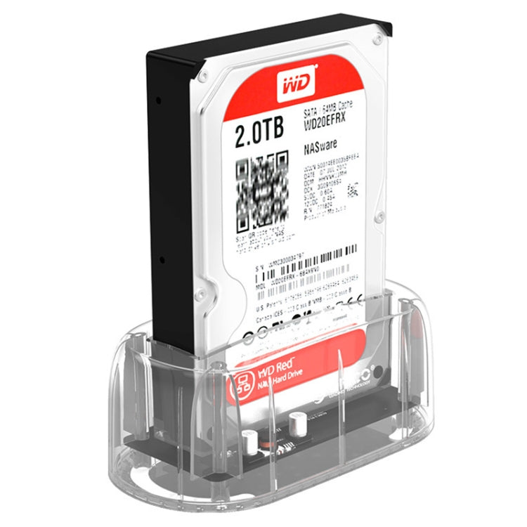 Lisslune | ORICO 6139C3-G2 3.5 Inch Transparent USB3.1 Gen2 Type-C Hard Drive Dock