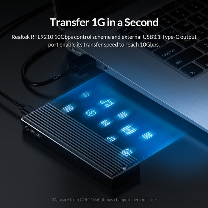 Lisslune | ORICO M2PV-C3 M.2 NVMe SSD case