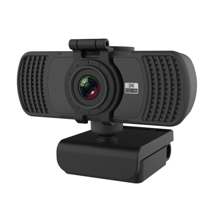 Lisslune | Richwell PC-06 Mini 360 Degree Rotating 4.0 MP HD Autofocus PC Webcam with Noise-Reducing Microphone