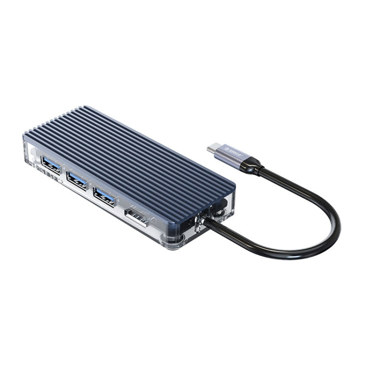 Lisslune | ORICO WB-7P 7 in 1 Type-C Transparent HUB