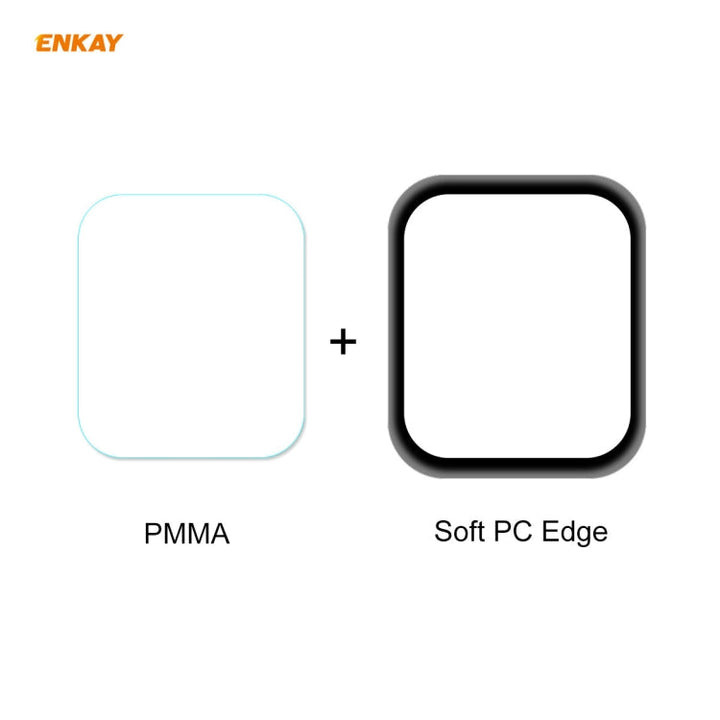 Lisslune | For Apple Watch 6/5/4/SE 40mm 10 Pieces ENKAY Hat-Prince 3D Full-Screen Soft-PC Edge + PMMA HD Protective Film