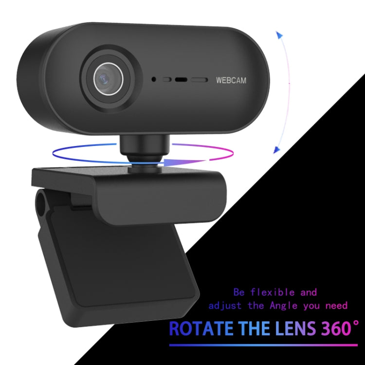 Lisslune | C7 1080PHD autofocus 360-degree rotating lens live streaming USB driver-free webcam with microphone