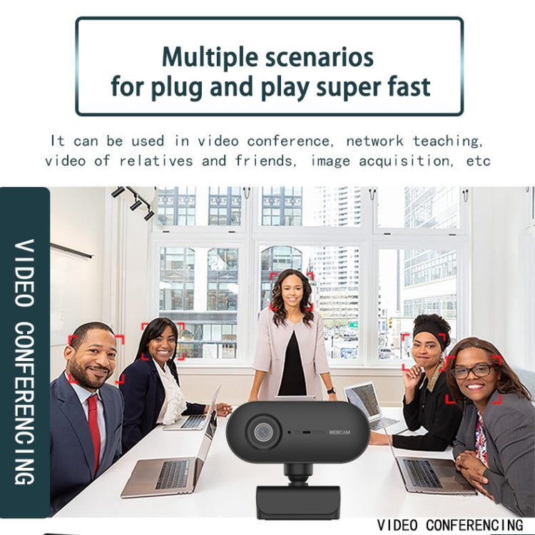 Lisslune | C7 1080PHD autofocus 360-degree rotating lens live streaming USB driver-free webcam with microphone
