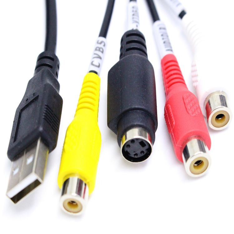 Lisslune | USB to RCA Cable 60+ Supports Vista 64 / Win 7 / Win 8 / Win 10 / Mac OS