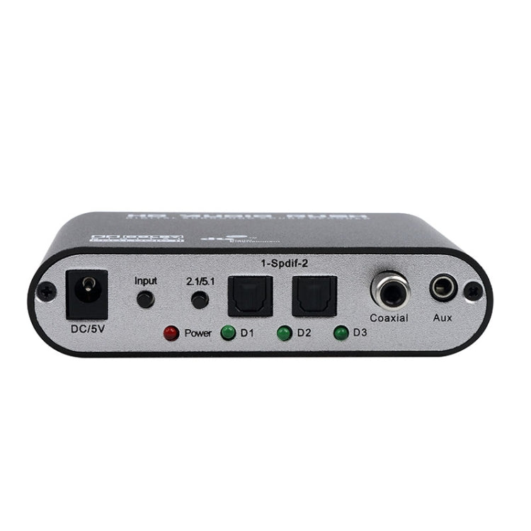 Lisslune | SPDIF Coaxial to RCA DTS AC3 Audio Decoder 5.1CH Optical Digital Amplifier Analog Converter & Amplifier HD Audio