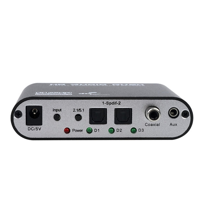 Lisslune | SPDIF Coaxial to RCA DTS AC3 Audio Decoder 5.1CH Optical Digital Amplifier Analog Converter & Amplifier HD Audio