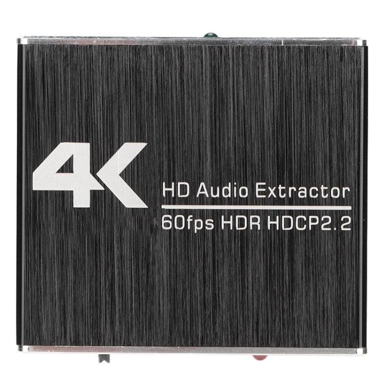 Lisslune | AY78V20 4K 60Hz HDMI 2.0 Audio Splitter 5.1 ARC HD-MI Audio Extractor HDCP 2.2 HDR10 Audio Converter 4K HD-MI Optical TOSLINK SPDIF