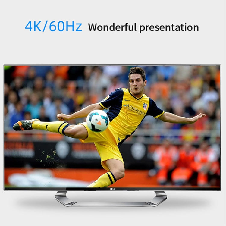 Lisslune | AY78V20 4K 60Hz HDMI 2.0 Audio Splitter 5.1 ARC HD-MI Audio Extractor HDCP 2.2 HDR10 Audio Converter 4K HD-MI Optical TOSLINK SPDIF