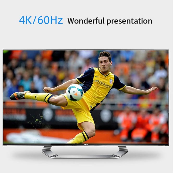 Lisslune | AY78V20 4K 60Hz HDMI 2.0 Audio Splitter 5.1 ARC HD-MI Audio Extractor HDCP 2.2 HDR10 Audio Converter 4K HD-MI Optical TOSLINK SPDIF
